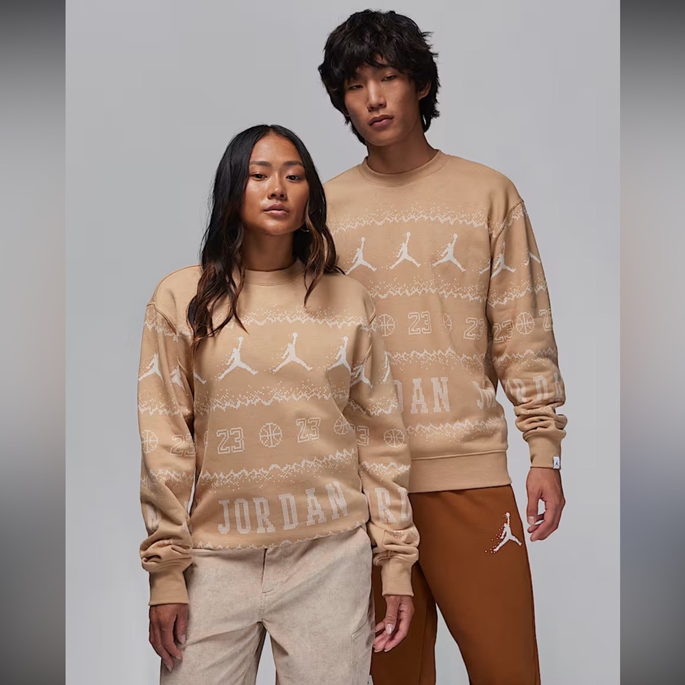 NWT Jordan Tan Sweater for Men MEDIUM